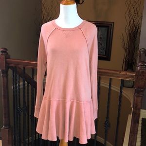 Free People Cozy Sweatshirt Dress